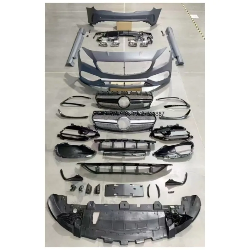 Car body kit for CLA Class W117 2013-2017 Modified CLA45 front rear bumper grille grill side skirt
Car body kit for CLA Class W117 2013-2017 Modified CLA45 front rear bumper grille grill side skirt