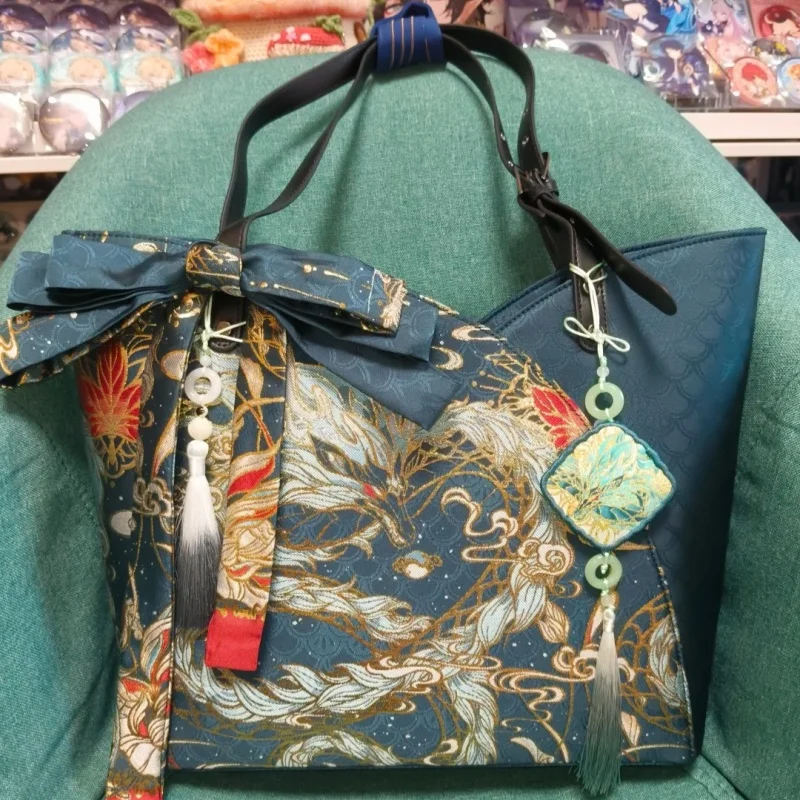 Хонкай: Стартрейл Дан Хэн•Имбибитор Луанье Сумка-тоут большой вместимости из серии Thematic Impression, аксессуар для геймеров, подарок на день рождения
Хонкай: Стартрейл Дан Хэн•Имбибитор Луанье Сумка-тоут большой вместимости из серии Thematic Impression, аксессуар для геймеров, подарок на день рождения