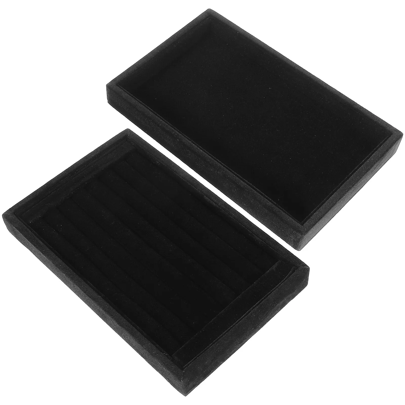 2Pcs Jewelry Organizer Tray for Rings Ear Studs Compact Storage Tray Elegant Ring Display Holder for Home Shop Use
2Pcs Jewelry Organizer Tray for Rings Ear Studs Compact Storage Tray Elegant Ring Display Holder for Home Shop Use