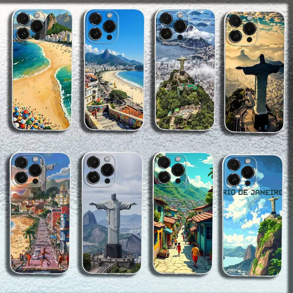 City Brazil Rio de Janeiro Phone Case For iPhone 16,15,14,13,12,11 Plus,Pro,Max,XR,XS,Plus,E,SE4,Mini Transparent Cover
City Brazil Rio de Janeiro Phone Case For iPhone 16,15,14,13,12,11 Plus,Pro,Max,XR,XS,Plus,E,SE4,Mini Transparent Cover
