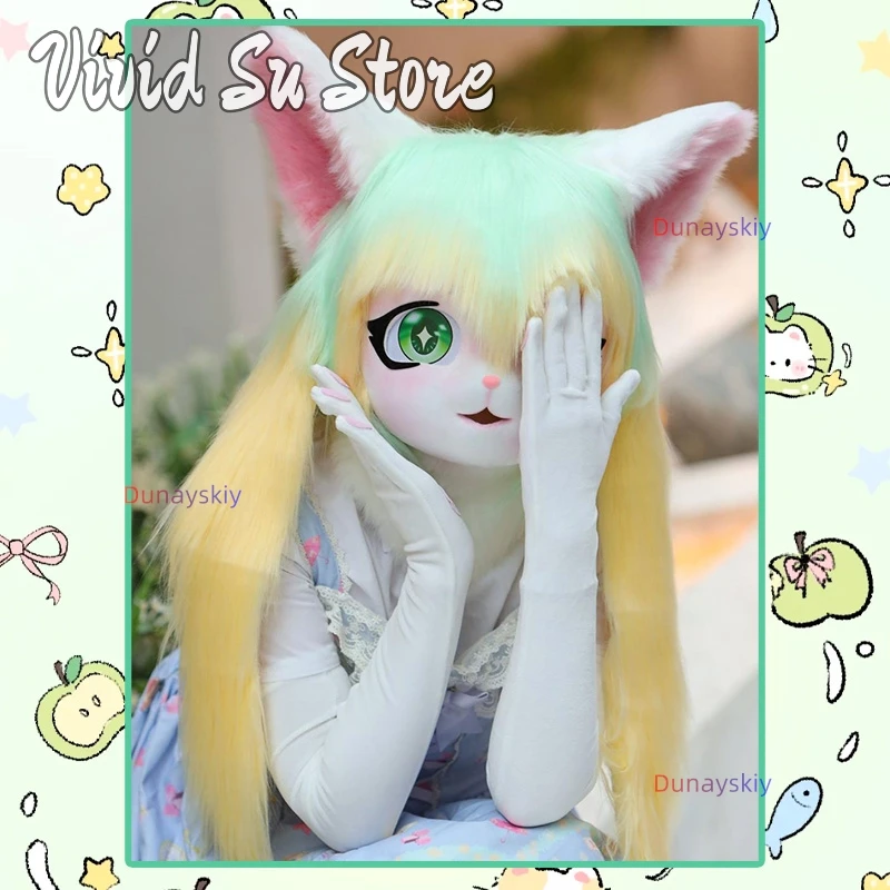 Anime Kigurumi Fursuit Costume with Detachable Hood - Lolita & Kemono Kawaii Style for Halloween/Comic Con
Anime Kigurumi Fursuit Costume with Detachable Hood - Lolita & Kemono Kawaii Style for Halloween/Comic Con