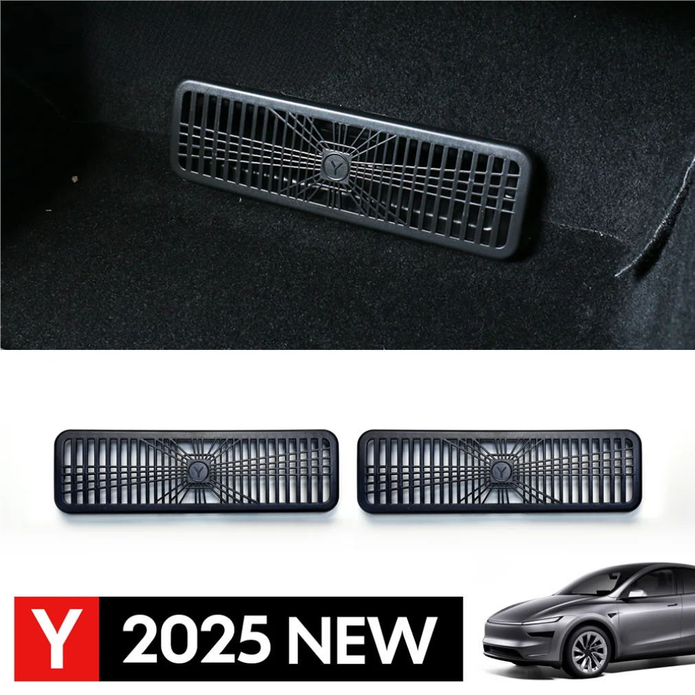 For Tesla Model Y Juniper 2025 Launch Under Seat Air Vent Protector Air Out let cover Selling in Pairs
For Tesla Model Y Juniper 2025 Launch Under Seat Air Vent Protector Air Out let cover Selling in Pairs