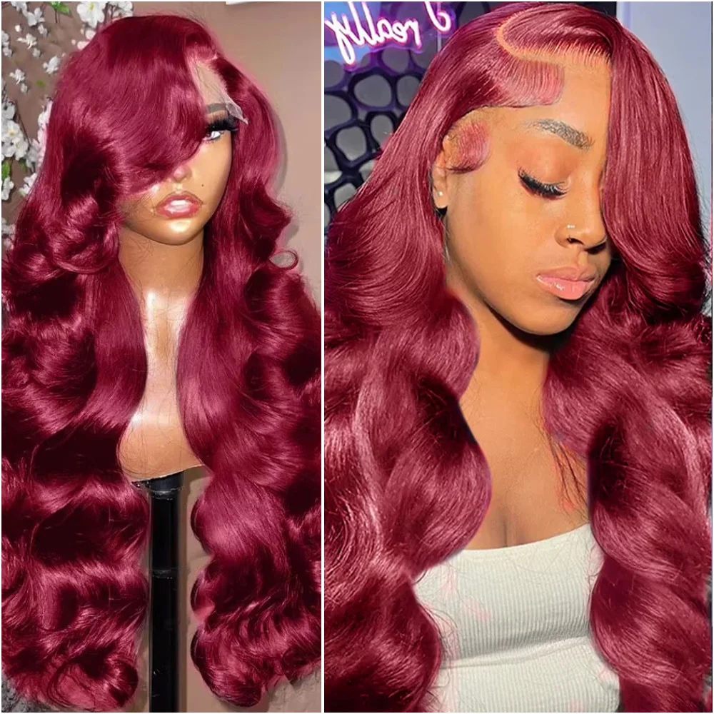 40-дюймовый парик из 100% натуральных волос, цвет 99J бордовый, с HD-кружевной фронтальной частью 13x6, волнистый, с кружевной фронтальной частью 13x4, предварительно выщипанный, плотность 200%, для женщин
40-дюймовый парик из 100% натуральных волос, цвет 99J бордовый, с HD-кружевной фронтальной частью 13x6, волнистый, с кружевной фронтальной частью 13x4, предварительно выщипанный, плотность 200%, для женщин