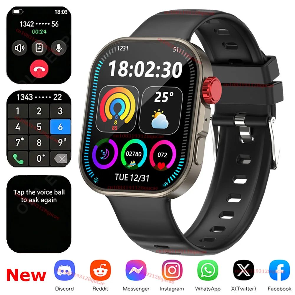 2026 New Military-grade Smart Watch Men GPS 3ATM Waterproof Watch Bluetooth Calls Blood Oxygen Outdoor Smartwatch Women Men Hw12
2026 New Military-grade Smart Watch Men GPS 3ATM Waterproof Watch Bluetooth Calls Blood Oxygen Outdoor Smartwatch Women Men Hw12