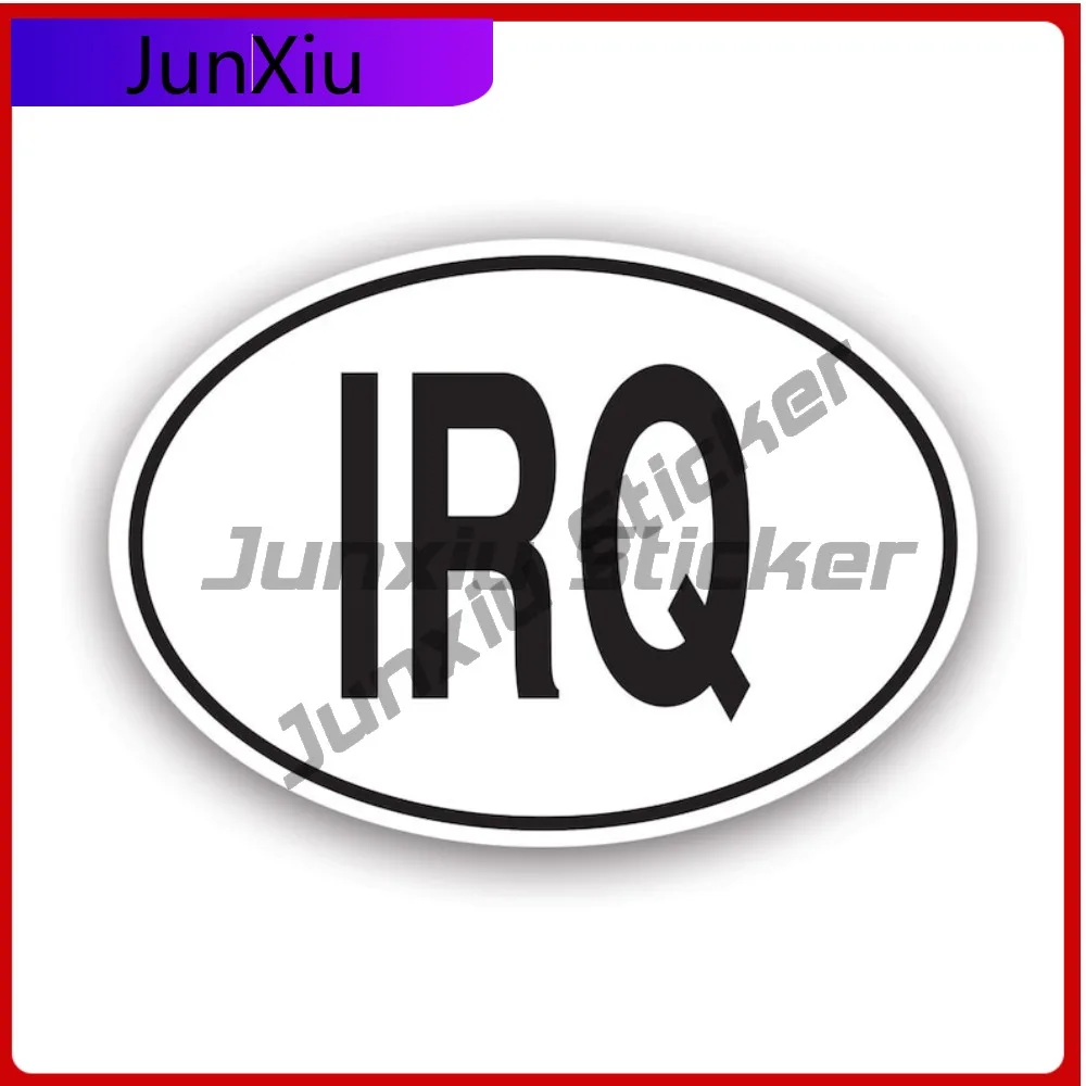 Irq Iraq Country Code Oval Sticker Creative Decals Iraqi Country Code Euro Ovals Auto Decor Car Sticker Vinyl Decal Waterproof
Irq Iraq Country Code Oval Sticker Creative Decals Iraqi Country Code Euro Ovals Auto Decor Car Sticker Vinyl Decal Waterproof