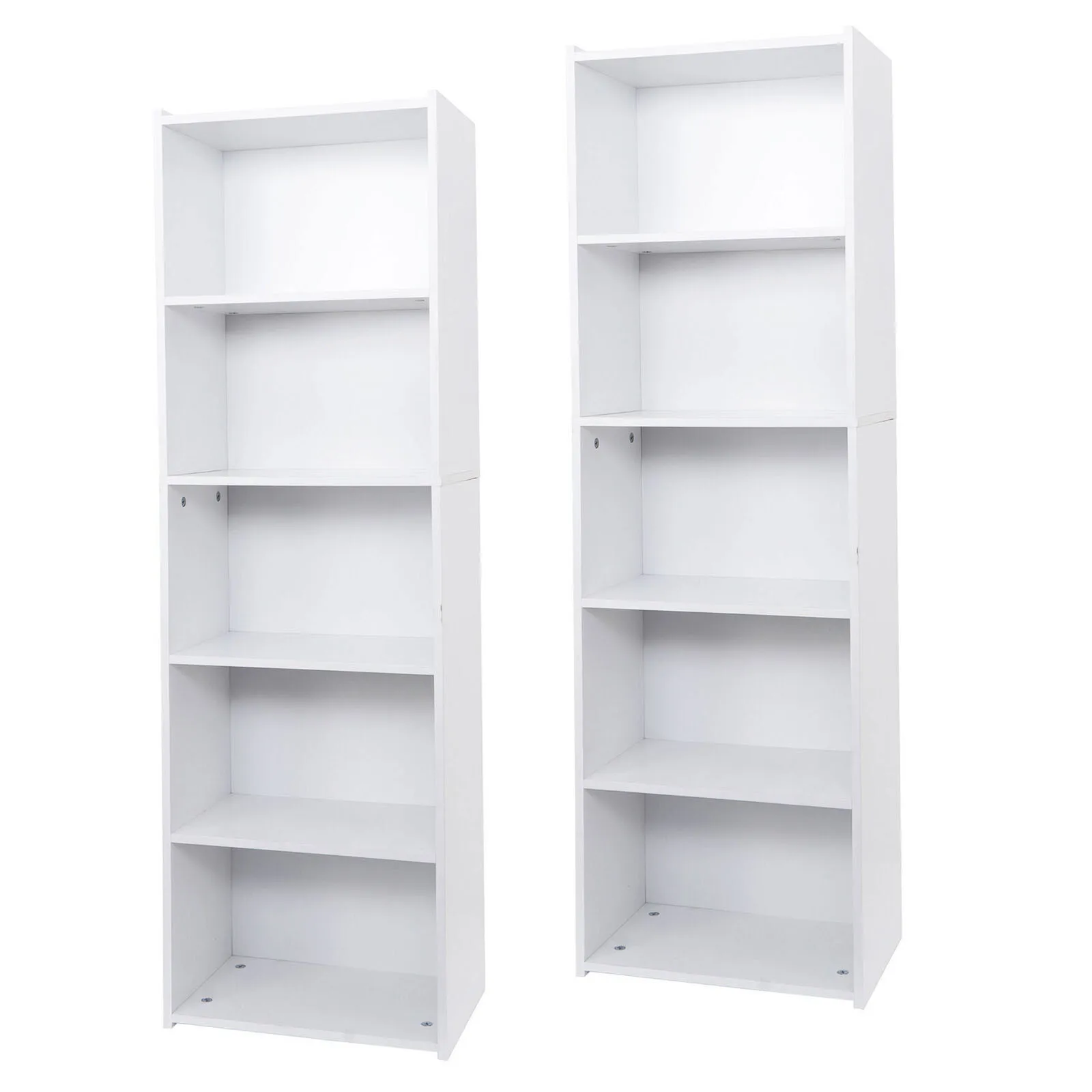 5 Tier Bookcase 52 Inch Tall White Storage Shelf Organizer for Living Room Office Home Modern Open Bookshelf Display Cabinet
5 Tier Bookcase 52 Inch Tall White Storage Shelf Organizer for Living Room Office Home Modern Open Bookshelf Display Cabinet