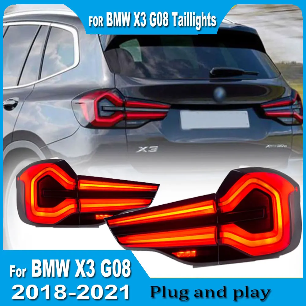 Car Stylying taillight for BMW X3 G08 Taillights 2018-2022 IX3 G01 LED Tail LED Lamps Signal Tail Lamp Reverse Auto Accessorie
Car Stylying taillight for BMW X3 G08 Taillights 2018-2022 IX3 G01 LED Tail LED Lamps Signal Tail Lamp Reverse Auto Accessorie