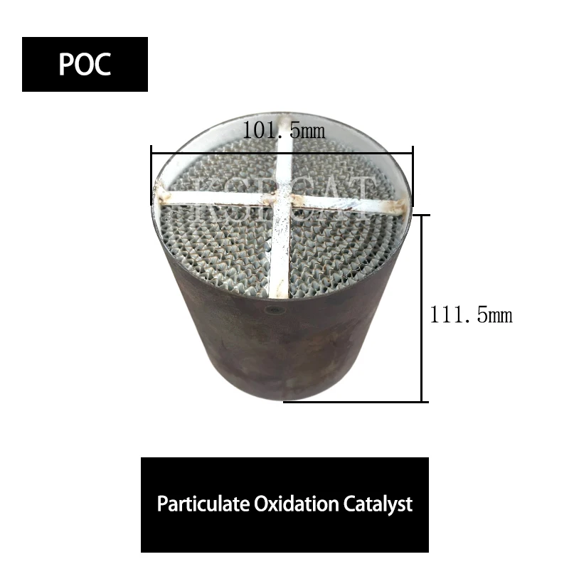 Metallic Particulate Oxidation Catalyst 101.5*111.5mm Reduce PM For solving exhaust Particulate matter POC Active Regeneration
Metallic Particulate Oxidation Catalyst 101.5*111.5mm Reduce PM For solving exhaust Particulate matter POC Active Regeneration