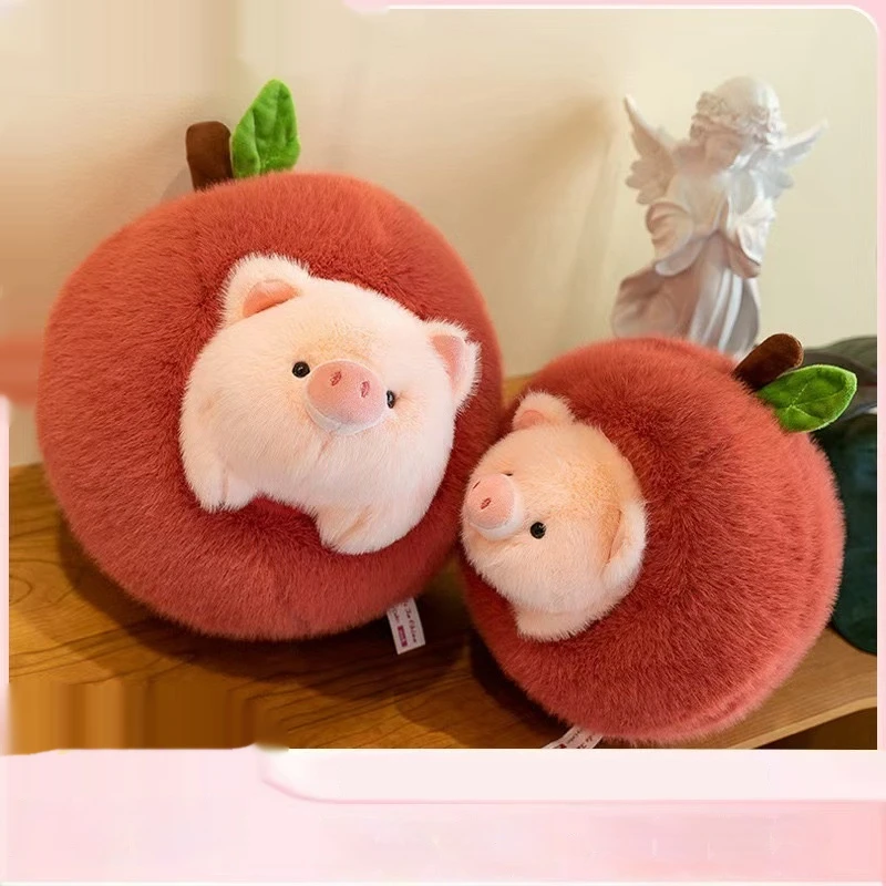 Тканевая кукла Apple Stealing Piggy, милая плюшевая игрушка с фруктами, мягкая подушка для кровати, декор, подарок для девочек и детей
Тканевая кукла Apple Stealing Piggy, милая плюшевая игрушка с фруктами, мягкая подушка для кровати, декор, подарок для девочек и детей