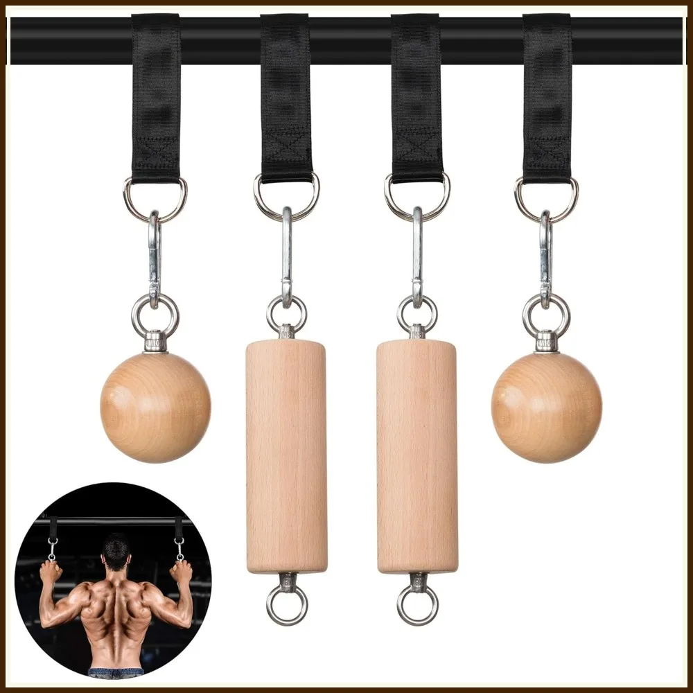 Wooden Pull Up Grips and Balls, Climbing Holds Training Set, Grip Strength Trainer, Ninja Obstacle Course Handles, L/XL Ball
Wooden Pull Up Grips and Balls, Climbing Holds Training Set, Grip Strength Trainer, Ninja Obstacle Course Handles, L/XL Ball