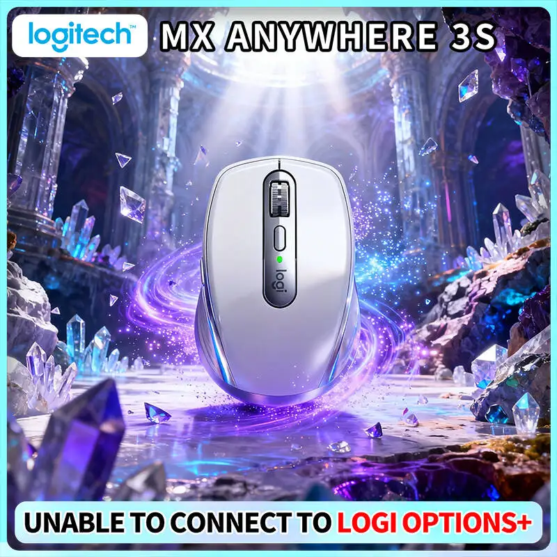 Ergonomic MX Anywhere 3S - 8K DPI, Hyper-Scroll, Anti-Slip, Ideal for Photography Online Course & E-learning Desk Work
Ergonomic MX Anywhere 3S - 8K DPI, Hyper-Scroll, Anti-Slip, Ideal for Photography Online Course & E-learning Desk Work