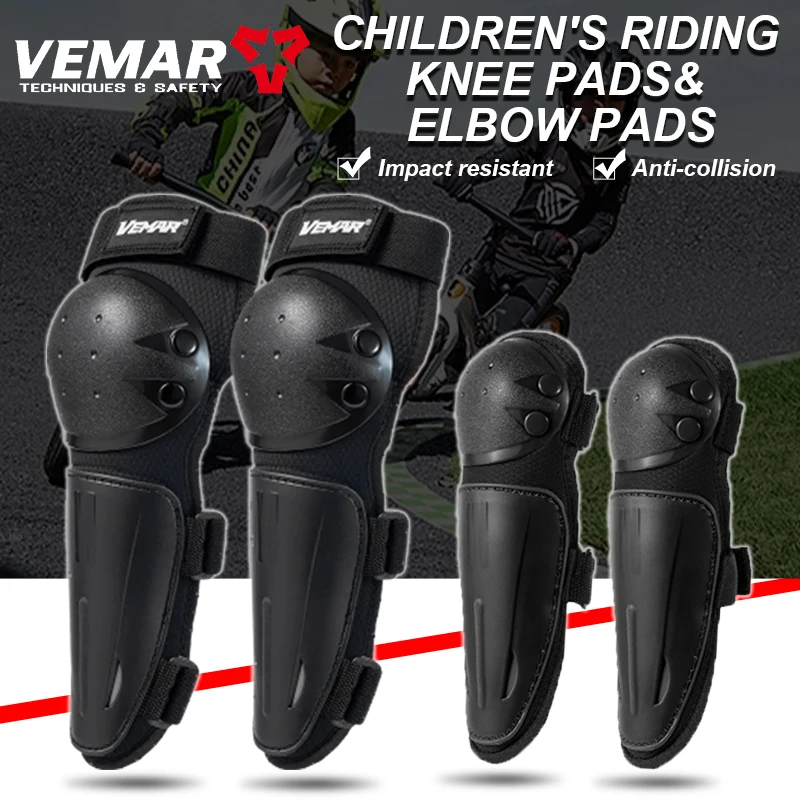Children's 4pcs Motorcycle Kneepads Anti-fall Motocorss Kneepads Hard Shell Protection Motorbike Elbowpads Kid's Protection Gear
Children's 4pcs Motorcycle Kneepads Anti-fall Motocorss Kneepads Hard Shell Protection Motorbike Elbowpads Kid's Protection Gear