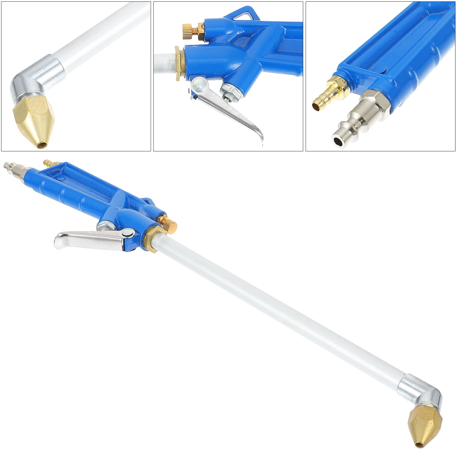 Air Engine Cleaning Tool Pneumatic Sprayer Nozzle Ergonomic Handle Removes Dirt Grease Oil Adjustable Fluid Flow For Engine
Air Engine Cleaning Tool Pneumatic Sprayer Nozzle Ergonomic Handle Removes Dirt Grease Oil Adjustable Fluid Flow For Engine