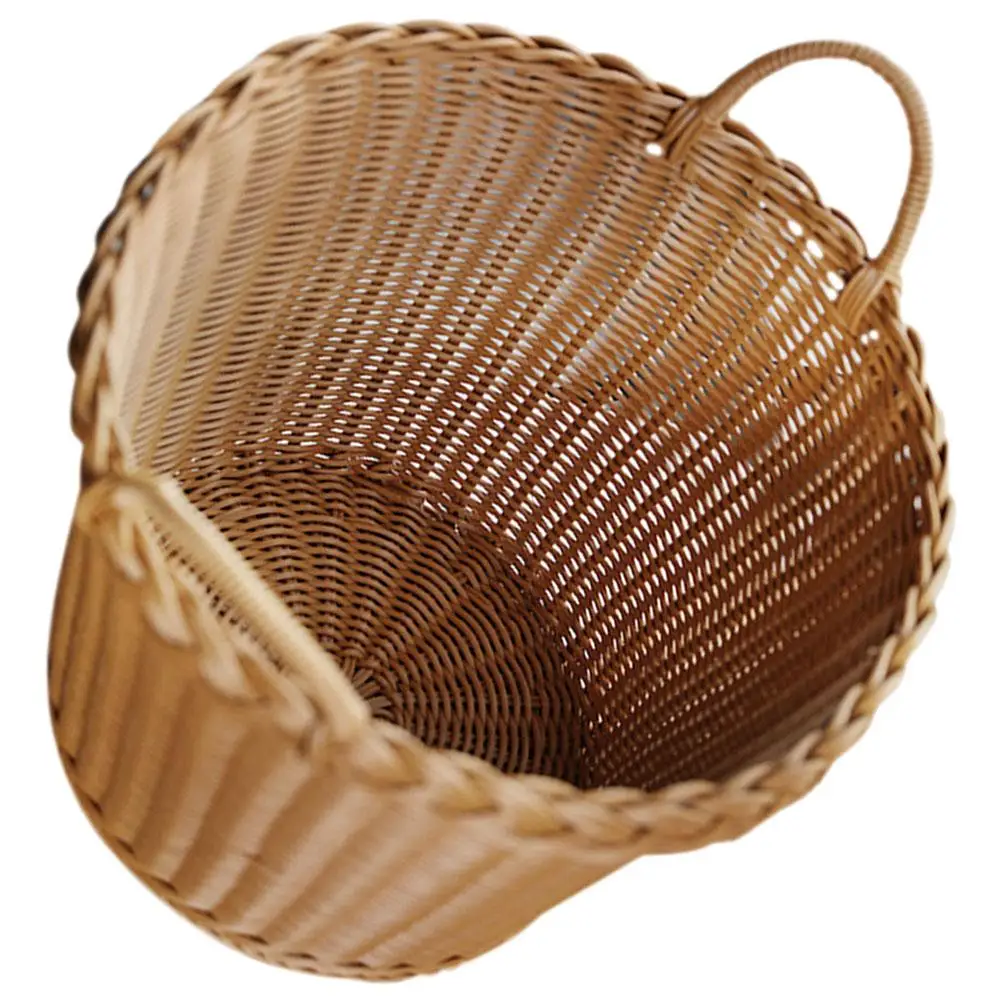 Clothe Imitation Rattan Laundry Basket Trashcan with Lid Simulated Woven Storage Toilet Paper Clothes
Clothe Imitation Rattan Laundry Basket Trashcan with Lid Simulated Woven Storage Toilet Paper Clothes