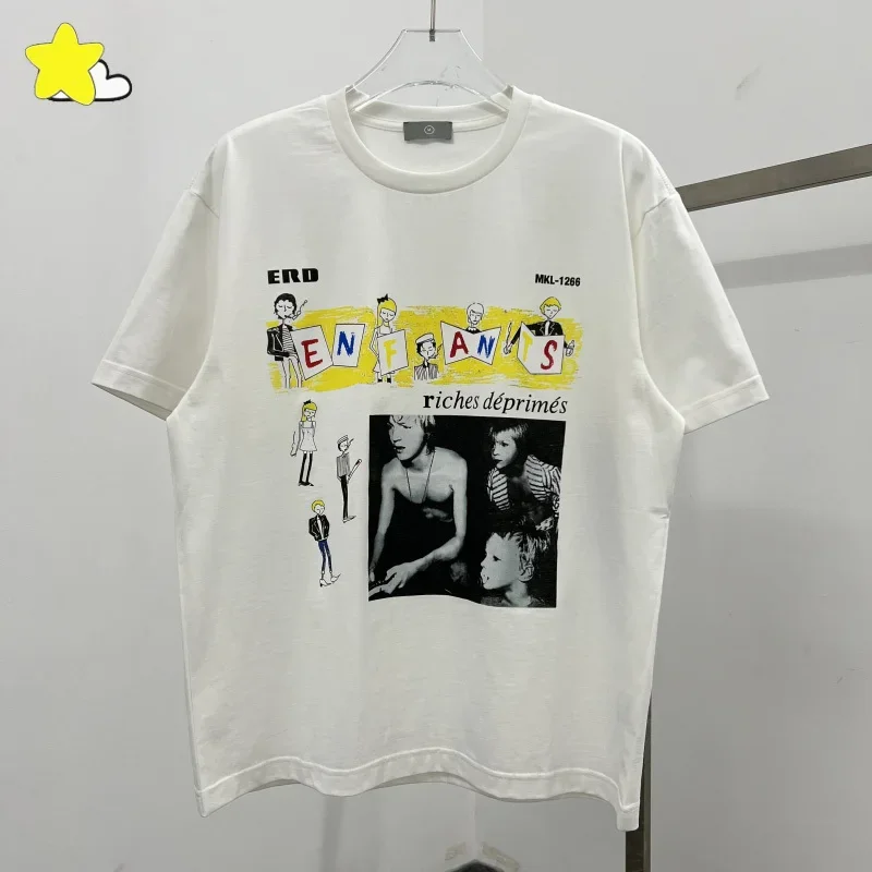 Best Quality Cotton Digital Cartoon Print ERD T-Shirt Men Women Streetwear Oversized White Short Sleeve Tee Casual T Shirt
Best Quality Cotton Digital Cartoon Print ERD T-Shirt Men Women Streetwear Oversized White Short Sleeve Tee Casual T Shirt