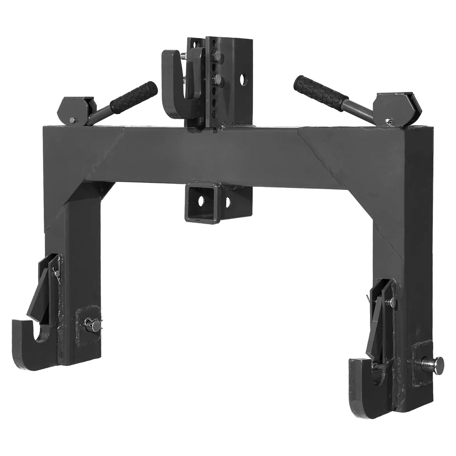 3-Point Quick Hitch with 2 in Receiver, 3000 Lbs Lift Capacity, 3-Pt Hitch with 5 Level Adjustable Bolt, Adaptation to Category 1 & 2 Tractor, Heavy Duty 3 Point Attachments, Black
3-Point Quick Hitch with 2 in Receiver, 3000 Lbs Lift Capacity, 3-Pt Hitch with 5 Level Adjustable Bolt, Adaptation to Category 1 & 2 Tractor, Heavy Duty 3 Point Attachments, Black