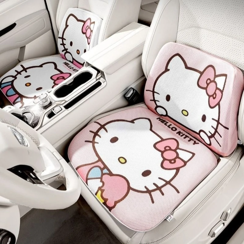 Cute Hello Kitty Car Accessories Interior Universal Car Seat Cushions Car Booster Seat for Women Protector Mat Car Seat Pillow
Cute Hello Kitty Car Accessories Interior Universal Car Seat Cushions Car Booster Seat for Women Protector Mat Car Seat Pillow