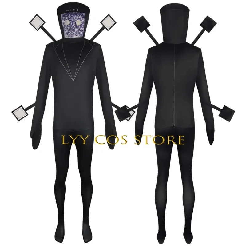 ♥ 2026 New Halloween Costume Cosplay Anime Cospaly Skibidi Toilet Funny Bodysuit TV Monitor Man Jumpsuits Set for f ★ ★ ★
♥ 2026 New Halloween Costume Cosplay Anime Cospaly Skibidi Toilet Funny Bodysuit TV Monitor Man Jumpsuits Set for f ★ ★ ★