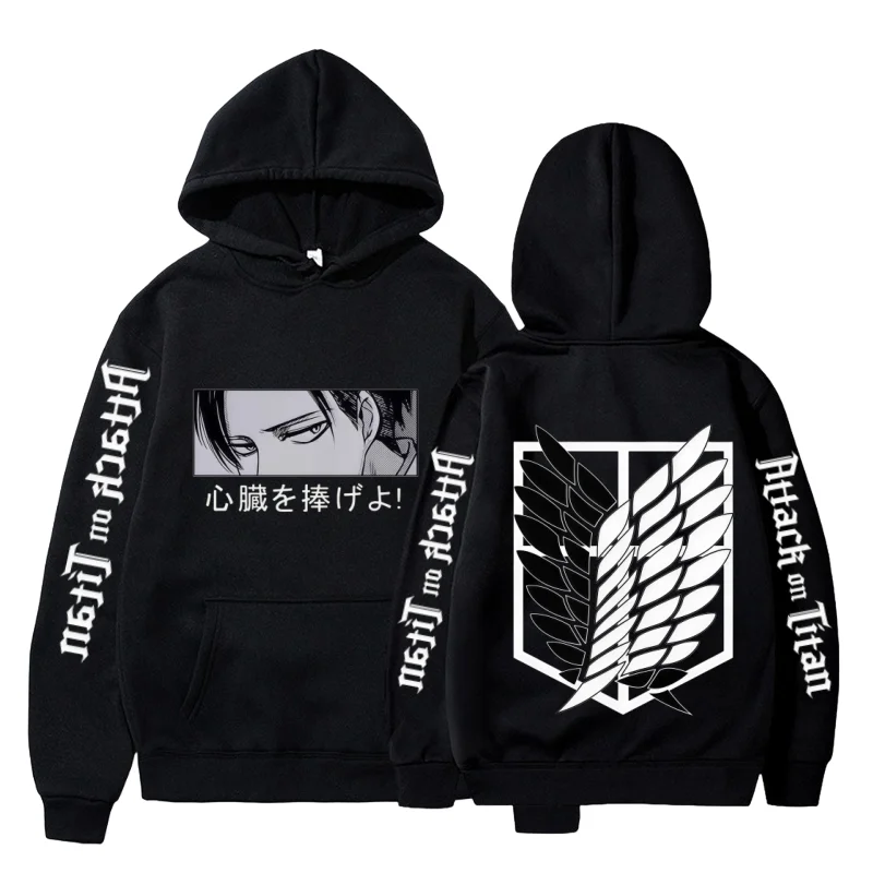 Oversized Thermal Attack on Titan Anime Fleece Hoodie Men's Women's Winter Hoodie Fashion Cozy Warm Print Daily Wear Trendy
Oversized Thermal Attack on Titan Anime Fleece Hoodie Men's Women's Winter Hoodie Fashion Cozy Warm Print Daily Wear Trendy