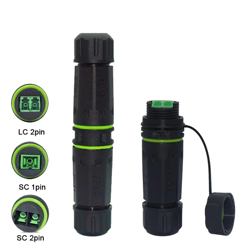 YXY Ceramic Ferrule Fiber Optic Connector - LC/SC Quick Connect IP68 Waterproof - Multimode/Single Mode Patch Cable Adapter
YXY Ceramic Ferrule Fiber Optic Connector - LC/SC Quick Connect IP68 Waterproof - Multimode/Single Mode Patch Cable Adapter