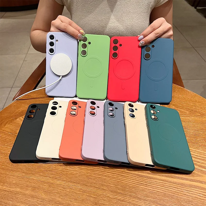 Silicone Shockproof Phone Case For Samsung Galaxy S25 S24 S23 S22 Ultra A15 A55 TPU Soft Back Cover
Silicone Shockproof Phone Case For Samsung Galaxy S25 S24 S23 S22 Ultra A15 A55 TPU Soft Back Cover