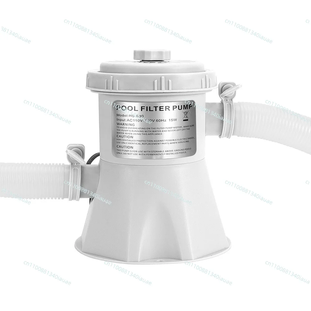 Electric Pool Filter Pump, 300GPH Flow Rate with Single Filter Element
Electric Pool Filter Pump, 300GPH Flow Rate with Single Filter Element