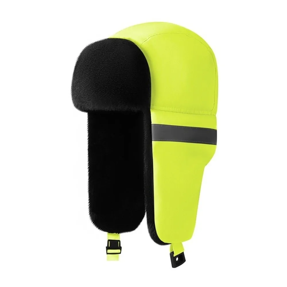 Thickened Trapper Hat Waterproof Windproof Bomber Cap Warm Reflective Strips Design Ski Hat Winter Outdoor Activities
Thickened Trapper Hat Waterproof Windproof Bomber Cap Warm Reflective Strips Design Ski Hat Winter Outdoor Activities