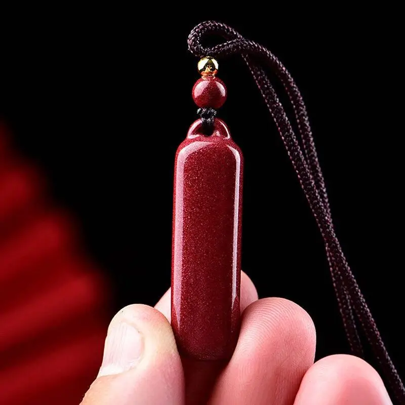 Фирменный кулон Cinnabar Ping An, подвеска из фиолетового золота с песком Ping An, перевод натального года, бренд без матки, тот же стиль для мужчин и мужчин
Фирменный кулон Cinnabar Ping An, подвеска из фиолетового золота с песком Ping An, перевод натального года, бренд без матки, тот же стиль для мужчин и мужчин