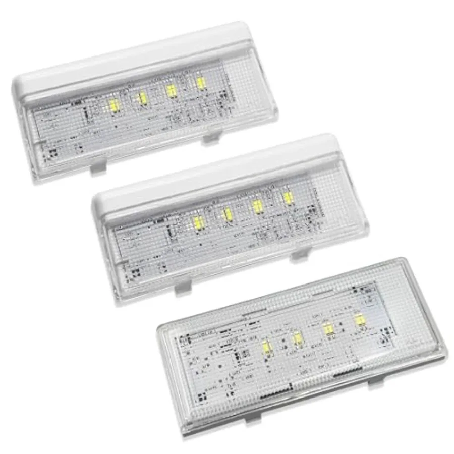 Refrigerator LED Light 3PCS with Cover Compatible for Kenmore Maytag Whirlpool Refrigerator LED Light Replacement Replace WP WP
Refrigerator LED Light 3PCS with Cover Compatible for Kenmore Maytag Whirlpool Refrigerator LED Light Replacement Replace WP WP