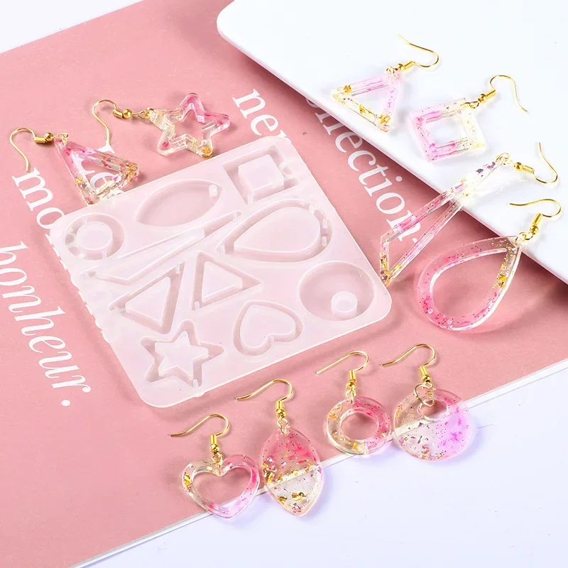 1 шт. — Форма для литья из смолы для самостоятельного изготовления украшений, серег, нестандартная форма
1 шт. — Форма для литья из смолы для самостоятельного изготовления украшений, серег, нестандартная форма