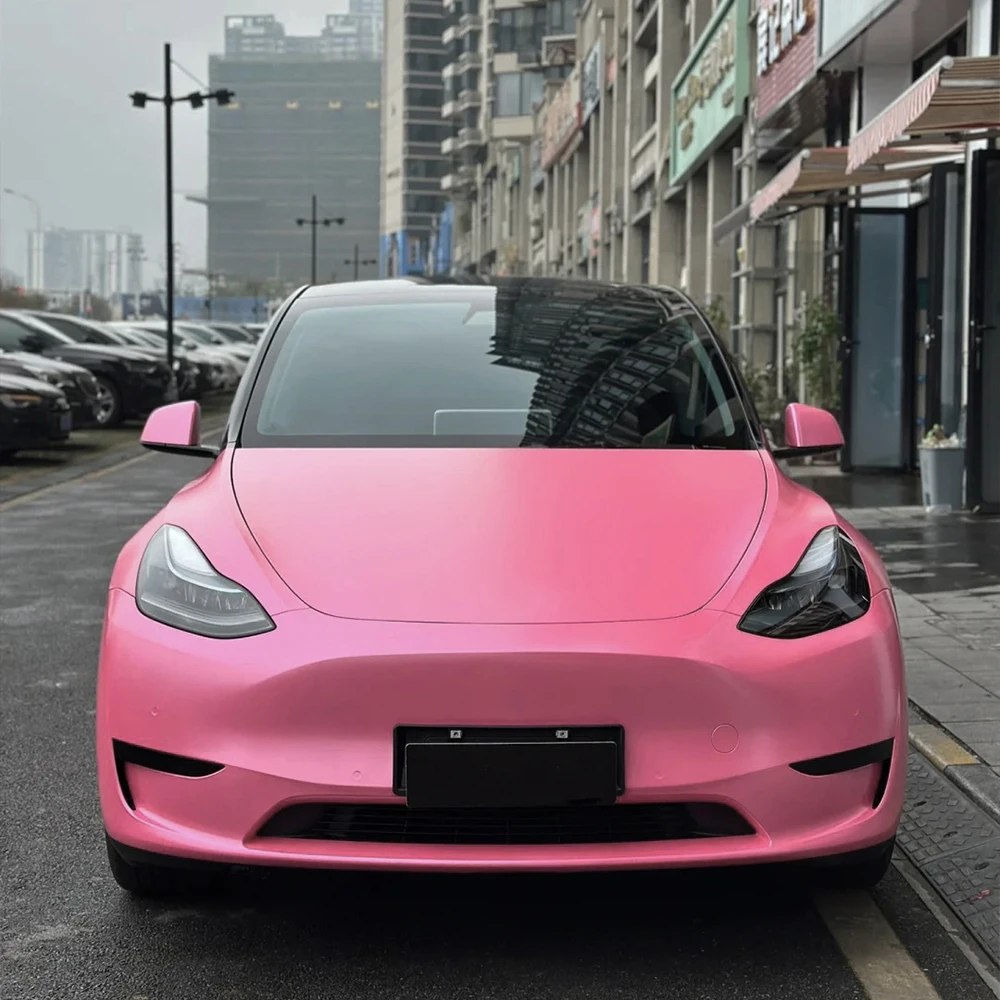 Car Wrap Film Matte Metallic Coral Pink Color Change Vinyl Film PET Bubble Free Sticker Wrapping Car Accessories Auto Decals
Car Wrap Film Matte Metallic Coral Pink Color Change Vinyl Film PET Bubble Free Sticker Wrapping Car Accessories Auto Decals