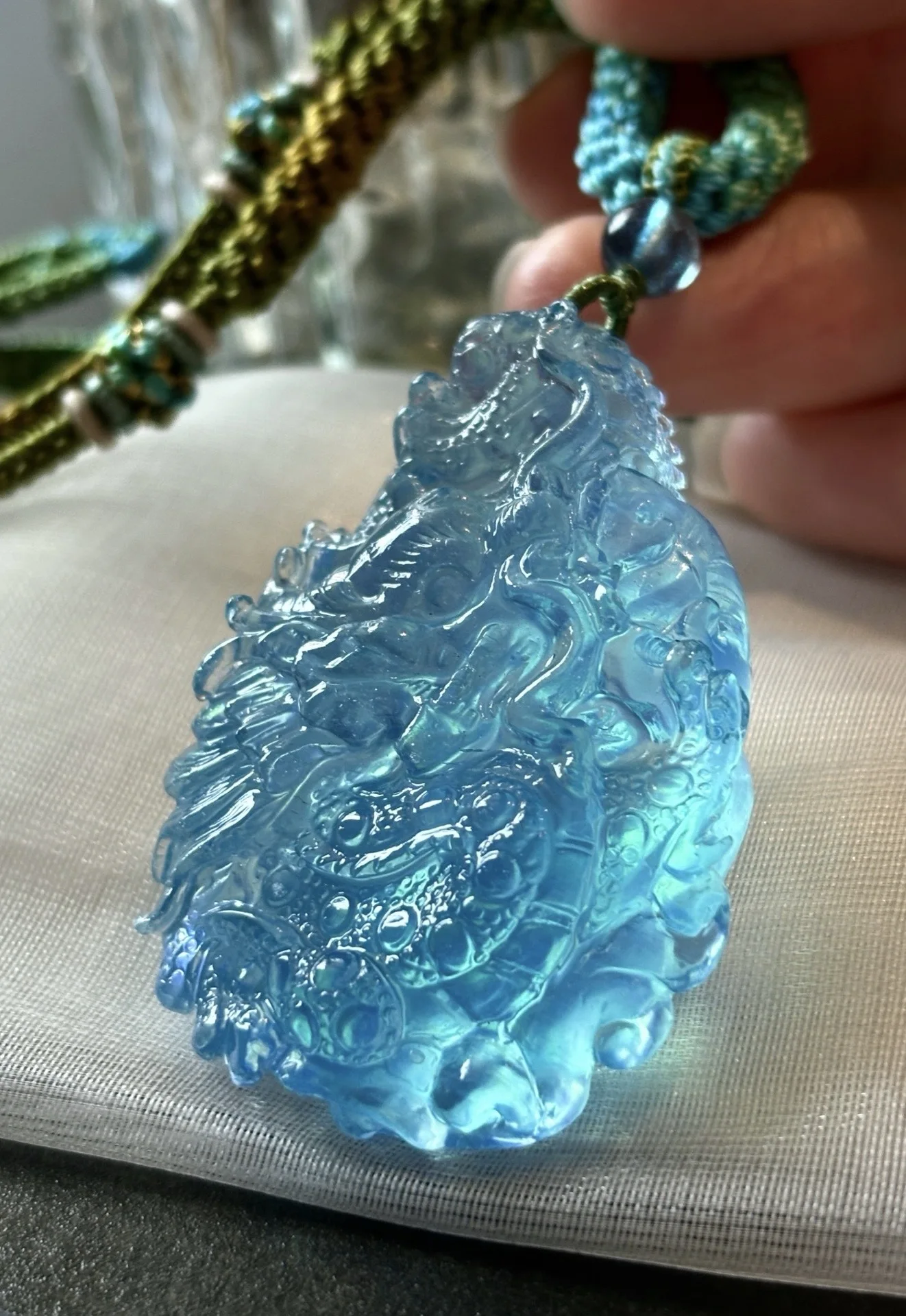 Natural Blue Aquamarine Pendant Dragon 53x34x17mm Blue Aquamarine Brazil Women Fashion Jewelry AAAAAA
Natural Blue Aquamarine Pendant Dragon 53x34x17mm Blue Aquamarine Brazil Women Fashion Jewelry AAAAAA