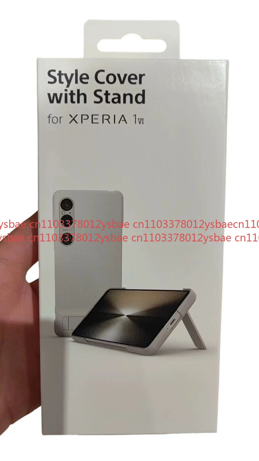 NEW Genuine Style Cover Case with Stand For SONY Xperia 1VI -XQZ-CBEC - Gray
NEW Genuine Style Cover Case with Stand For SONY Xperia 1VI -XQZ-CBEC - Gray