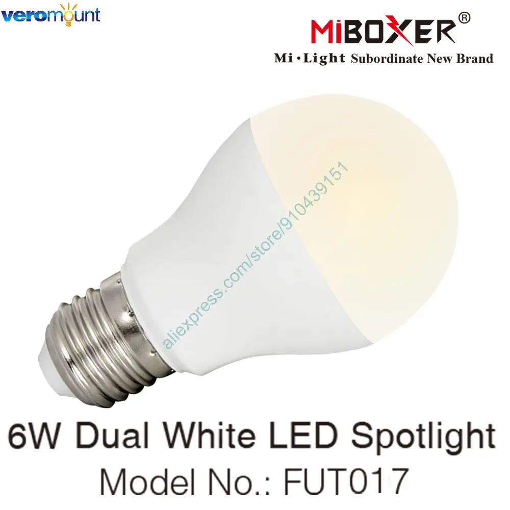 MiBoxer FUT017 6W Dual White CCT Регулируемая умная светодиодная лампа E27 AC110V 220V 2.4G RF Дистанционное приложение Wi-Fi Alexa Google Голосовое управление
MiBoxer FUT017 6W Dual White CCT Регулируемая умная светодиодная лампа E27 AC110V 220V 2.4G RF Дистанционное приложение Wi-Fi Alexa Google Голосовое управление