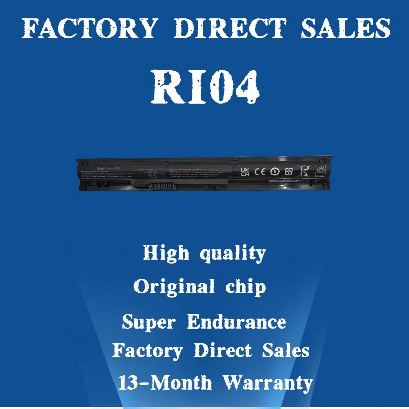 RI04 R104 Laptop Battery For HP ProBook 450 455 470 G3 G4 805294-001 805047-851 HSTNN-Q94C P3G15AA HSTNN-DB7B HSTNN-Q95 HSTNN-PB
RI04 R104 Laptop Battery For HP ProBook 450 455 470 G3 G4 805294-001 805047-851 HSTNN-Q94C P3G15AA HSTNN-DB7B HSTNN-Q95 HSTNN-PB