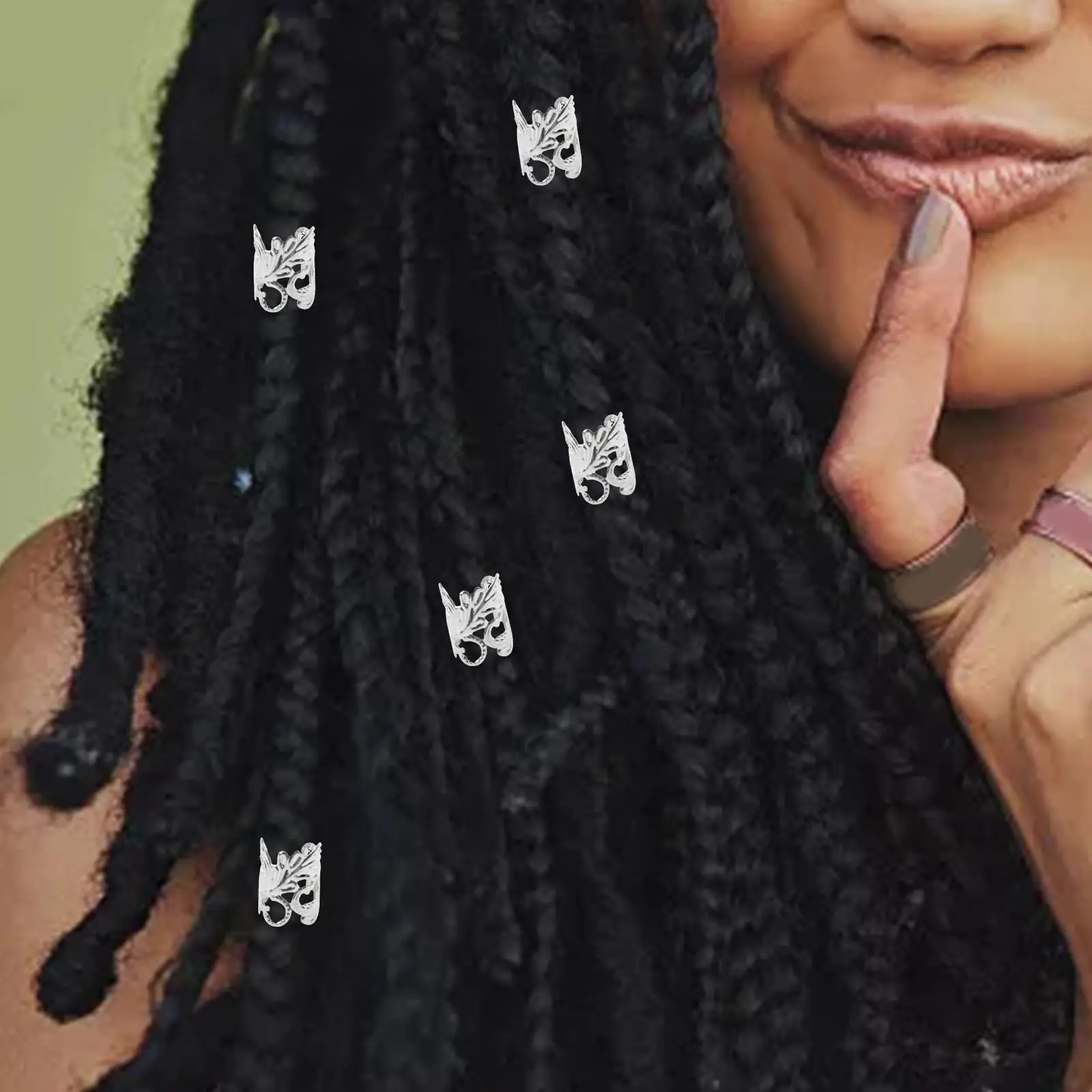 50 Pieces Dreadlocks Beads Braids Ring Clips Reusable for Necklace Women Men
50 Pieces Dreadlocks Beads Braids Ring Clips Reusable for Necklace Women Men
