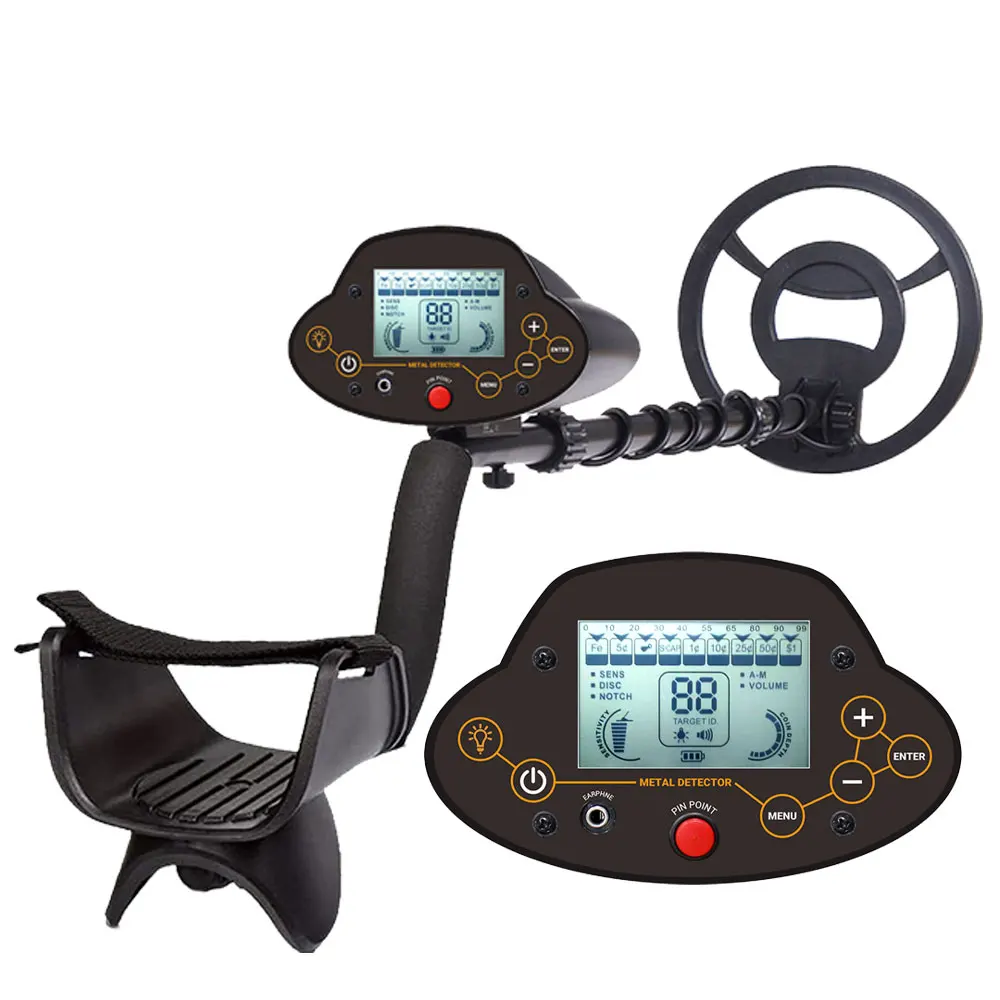Underground Metal Detector MD-5040 High Sensitivity Liquid Crystal Professional Gold Hunter Circuit Waterproof Coil
Underground Metal Detector MD-5040 High Sensitivity Liquid Crystal Professional Gold Hunter Circuit Waterproof Coil