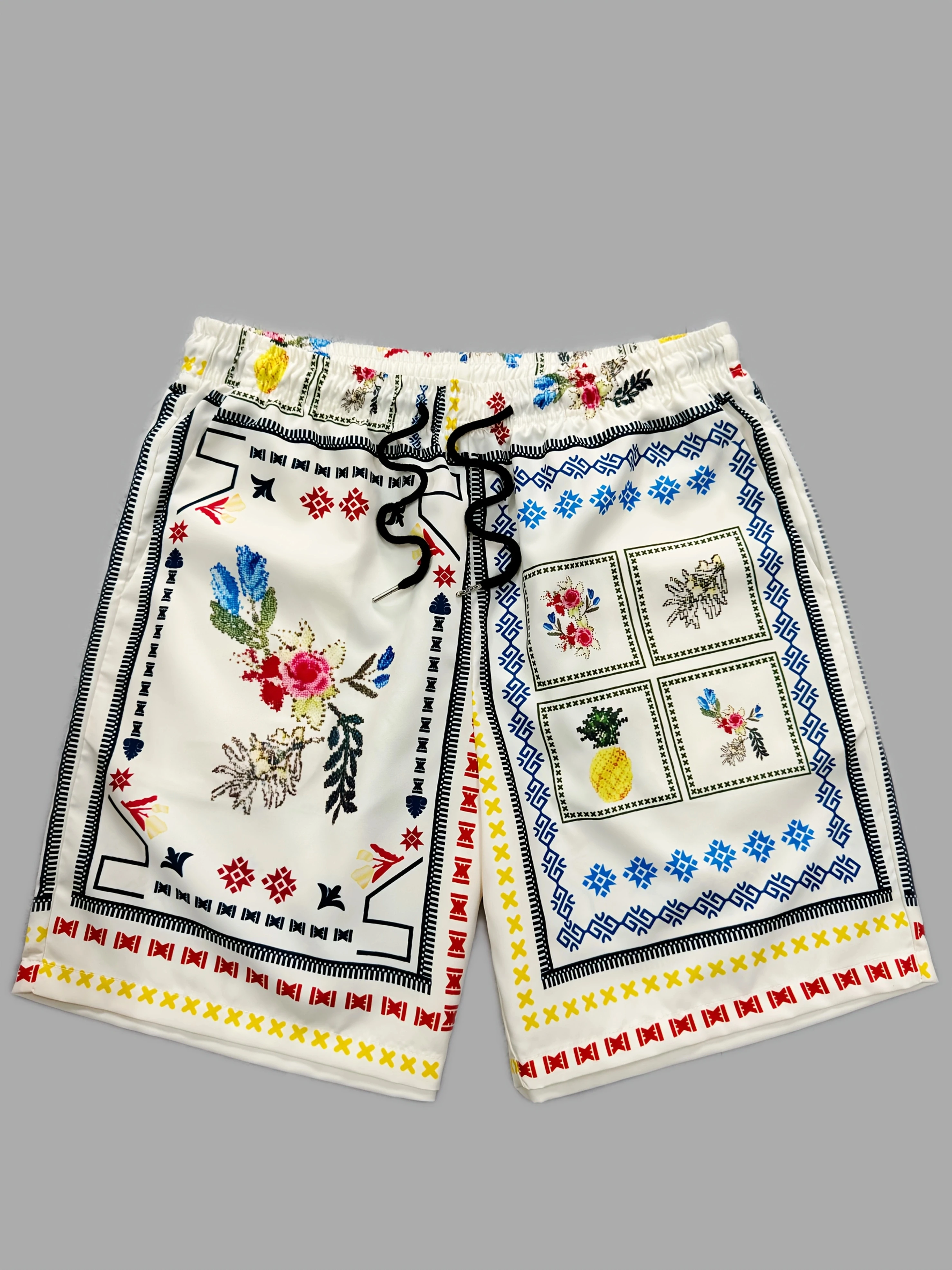 2026 New Ethnic Floral Pineapple Patchwork Beach Shorts Men's Quick Drying Shorts Are Suitable for D Y2K
2026 New Ethnic Floral Pineapple Patchwork Beach Shorts Men's Quick Drying Shorts Are Suitable for D Y2K
