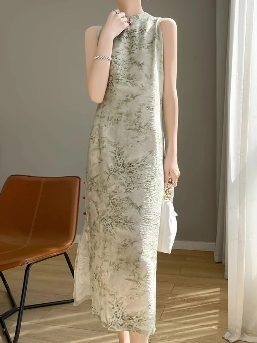 Новое китайское шелковое атласное платье с цветочным принтом, женское винтажное платье миди с высоким разрезом, стройнящее, элегантное
Новое китайское шелковое атласное платье с цветочным принтом, женское винтажное платье миди с высоким разрезом, стройнящее, элегантное
