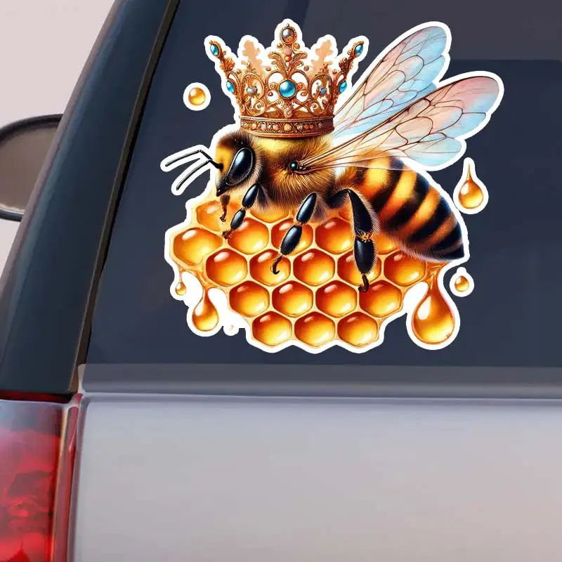 Queen Bee Honey Bee Art Car Sticker Waterproof Vinyl Decal on Bumper Rear Window Laptop Self-adhesive Decal Car Accessories Y169
Queen Bee Honey Bee Art Car Sticker Waterproof Vinyl Decal on Bumper Rear Window Laptop Self-adhesive Decal Car Accessories Y169