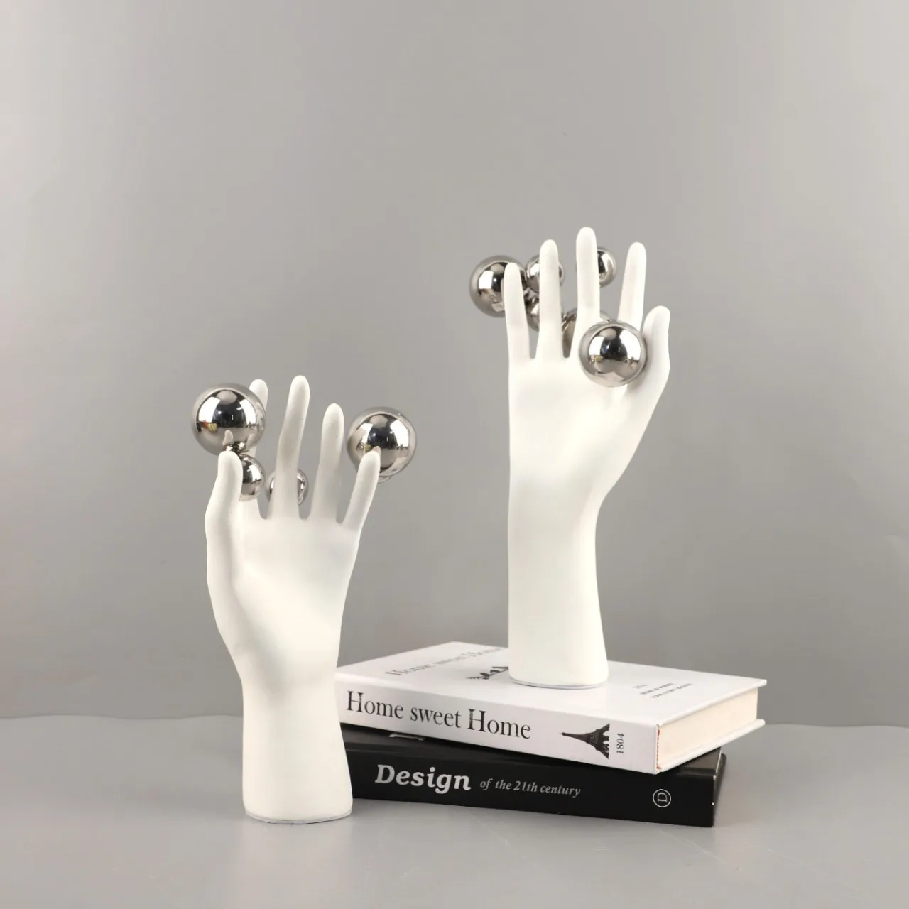 Abstract Resin Hand Palm Sculpture, Creative Golden Ball Character Hand Palm Crafts Stainless Steel Desk Decoration,Art Figurine
Abstract Resin Hand Palm Sculpture, Creative Golden Ball Character Hand Palm Crafts Stainless Steel Desk Decoration,Art Figurine