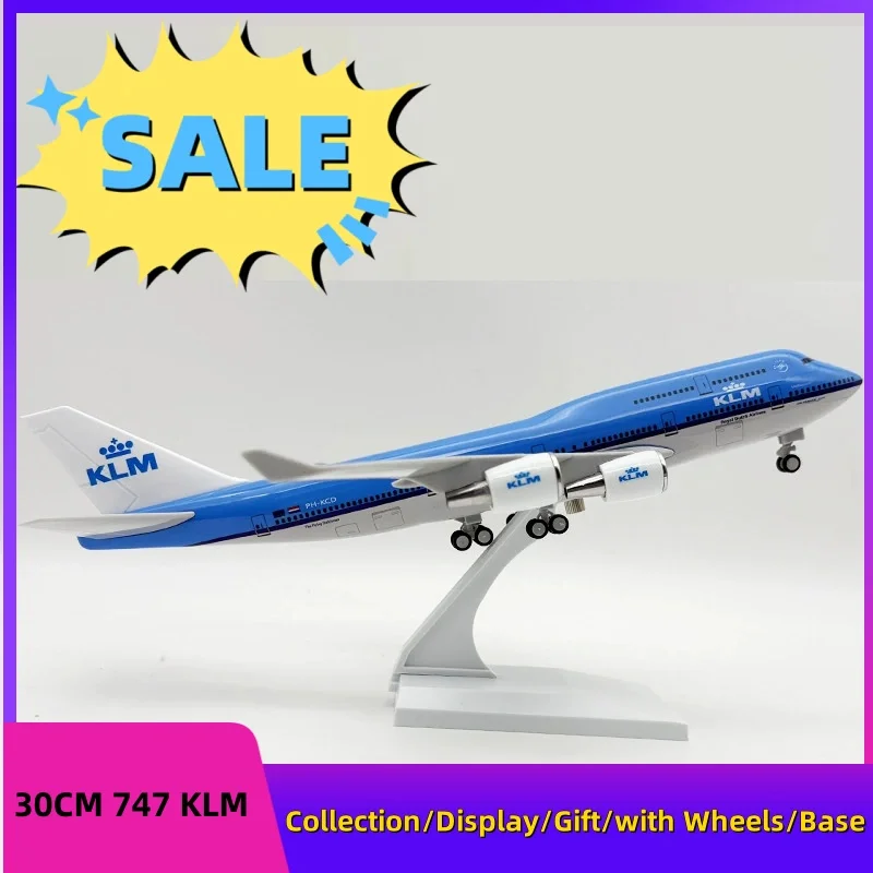30cm B747 KLM Royal Airlines Airplane Model Kits 1:240 Scale Diecast Aircraft ABS Plastic Model With Stand Toy Airplane Boy
30cm B747 KLM Royal Airlines Airplane Model Kits 1:240 Scale Diecast Aircraft ABS Plastic Model With Stand Toy Airplane Boy