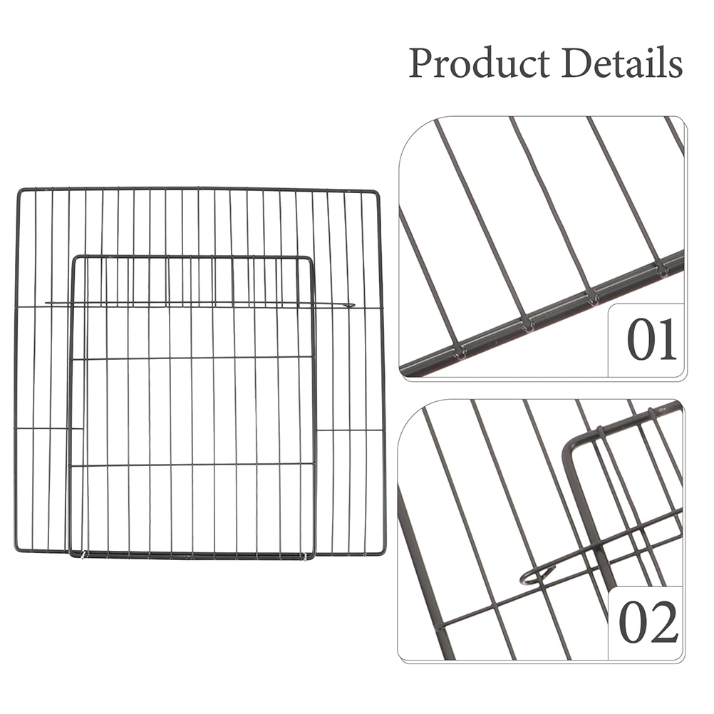 2 Pcs Cat Cage Net Small Playpen Door Wire Fencing Rabbit Accessories Fence Multipurpose Pet DIY Dog Crate Safe Reusable
2 Pcs Cat Cage Net Small Playpen Door Wire Fencing Rabbit Accessories Fence Multipurpose Pet DIY Dog Crate Safe Reusable