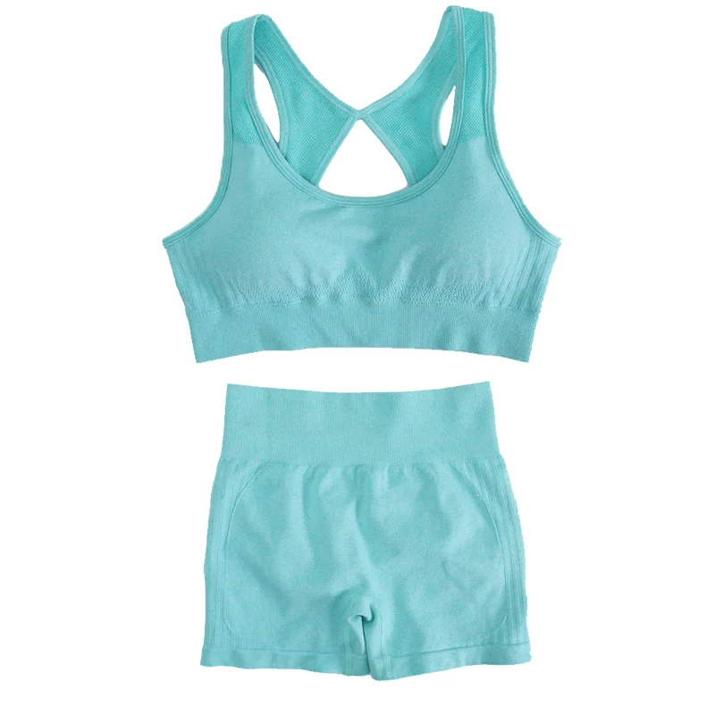 Women's Sports Fitness Yoga Suit Set Breathable Elastic Shorts Peach Bottom Smiling Face Design Beautiful Back Bra Yoga Pant
Women's Sports Fitness Yoga Suit Set Breathable Elastic Shorts Peach Bottom Smiling Face Design Beautiful Back Bra Yoga Pant