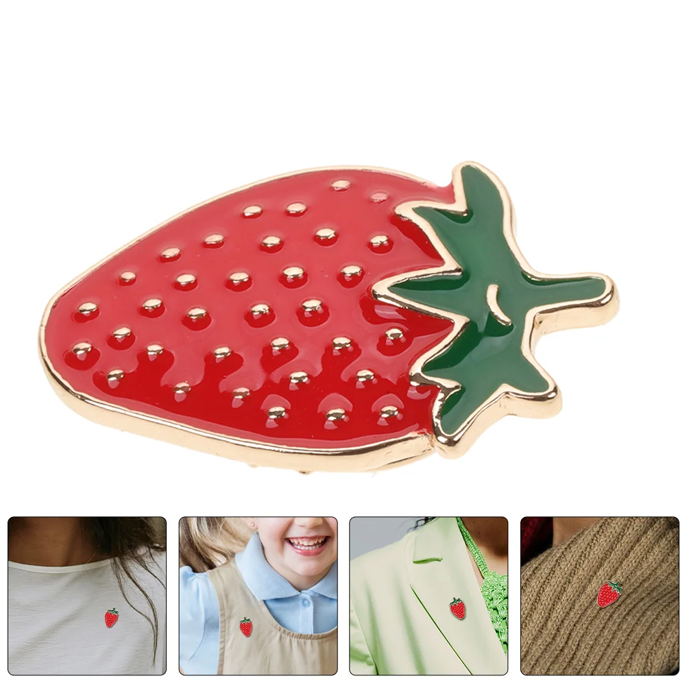 Strawberry Brooch Enamel Lapel Retro Backpack Cloak Shawl Cute Bags Clothes Women Zinc Alloy Decorative Accessories
Strawberry Brooch Enamel Lapel Retro Backpack Cloak Shawl Cute Bags Clothes Women Zinc Alloy Decorative Accessories