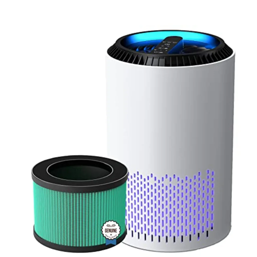 Air Purifiers for Home Use with HEPA and Activated Carbon Filters in White, Dual-Filter System Includes Basic and Pet Dander Ve
Air Purifiers for Home Use with HEPA and Activated Carbon Filters in White, Dual-Filter System Includes Basic and Pet Dander Ve