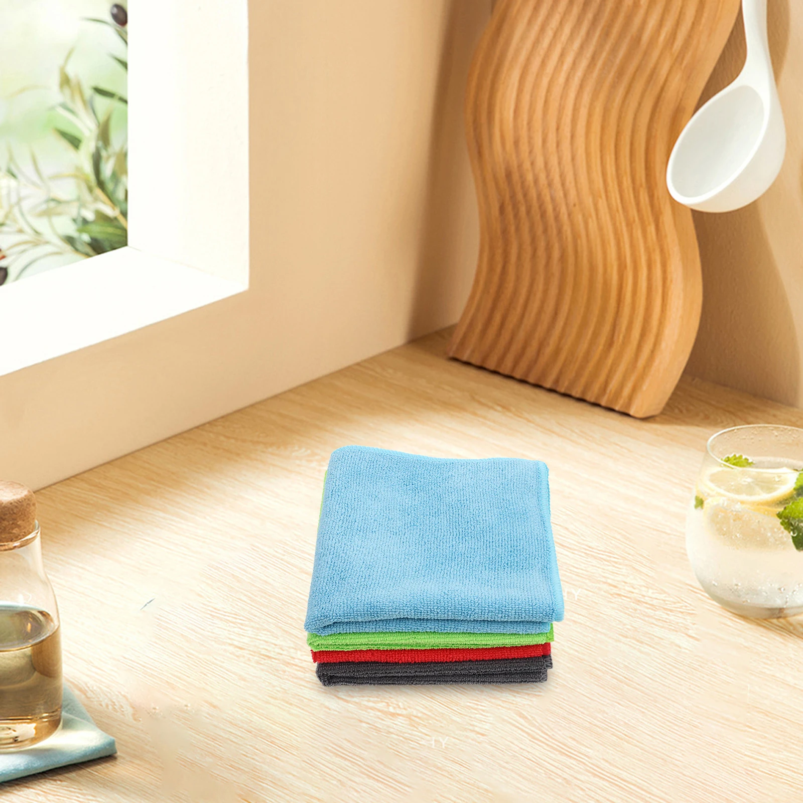 24pcs Microfiber Cloths Super Absorbent Cleaning Rags Car Wash Kitchen Drying Towels Multi Use Soft Durable Reusable Dish Glass
24pcs Microfiber Cloths Super Absorbent Cleaning Rags Car Wash Kitchen Drying Towels Multi Use Soft Durable Reusable Dish Glass