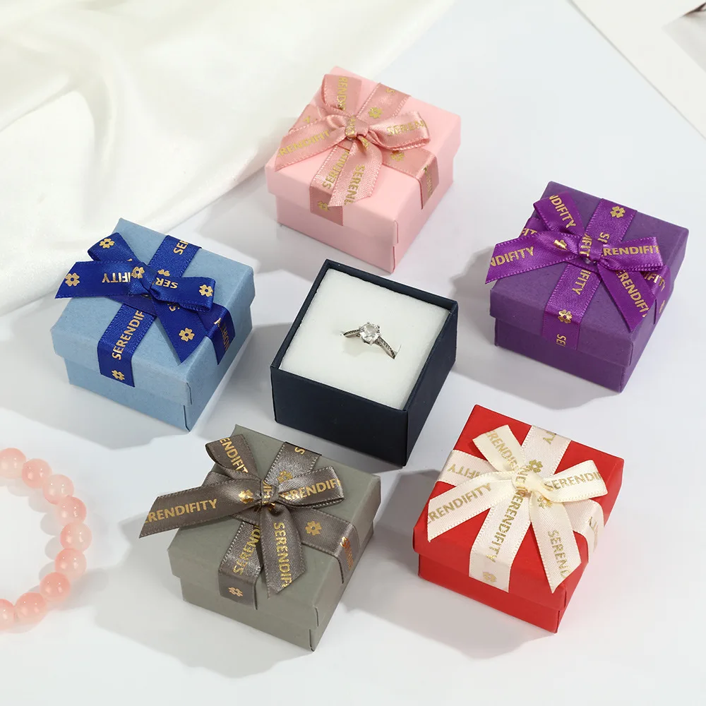 Bow Jewelry Case Ring Earring Bracelet Necklace Gift Pack Storage Container Accessory Packaging Carton Display Box Ribbon Party
Bow Jewelry Case Ring Earring Bracelet Necklace Gift Pack Storage Container Accessory Packaging Carton Display Box Ribbon Party