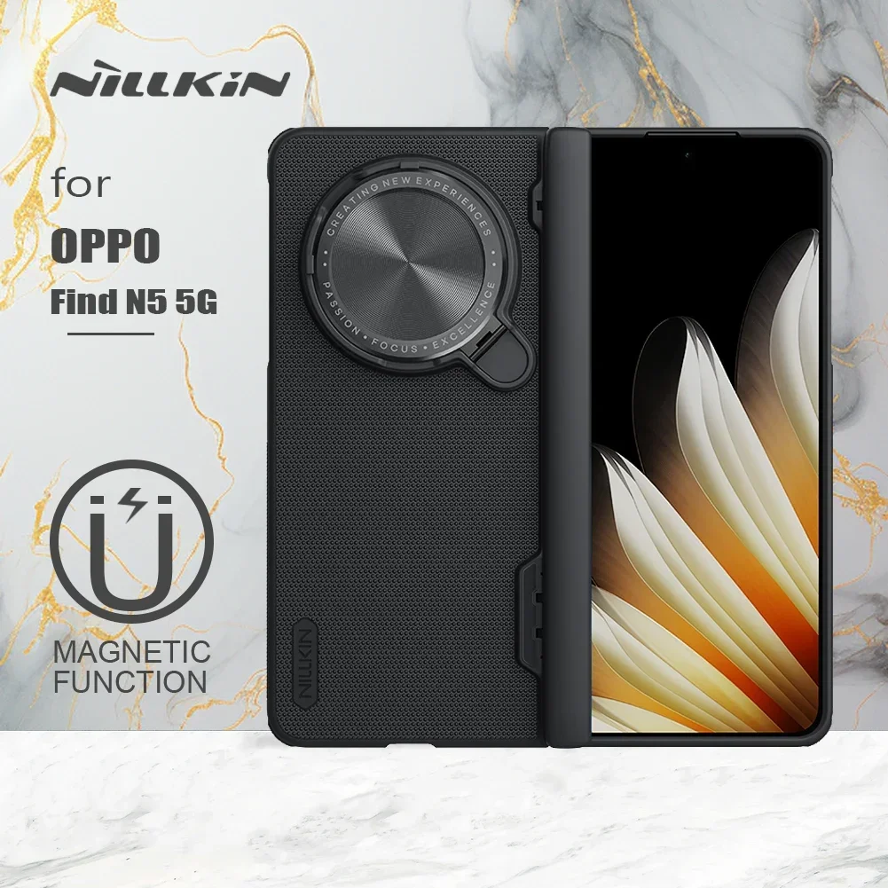 For OPPO Find N5 5G Nillkin Super Frosted Shield Prop Anti-Fingerprint Magnetic Fold Cases Hard PC Protection Cover
For OPPO Find N5 5G Nillkin Super Frosted Shield Prop Anti-Fingerprint Magnetic Fold Cases Hard PC Protection Cover
