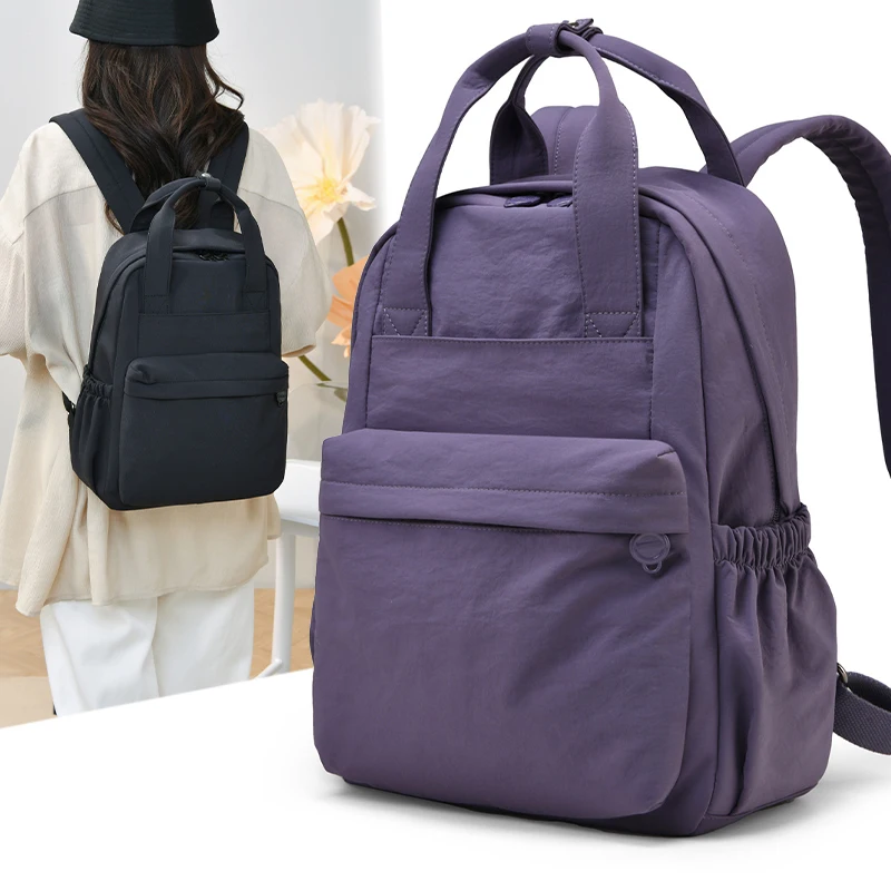 Fashion Lightweight Large Capacity Nylon Laptop Backpack Lady Waterproof Casual Daypack for Student Travel Business Shoulder Bag
Fashion Lightweight Large Capacity Nylon Laptop Backpack Lady Waterproof Casual Daypack for Student Travel Business Shoulder Bag